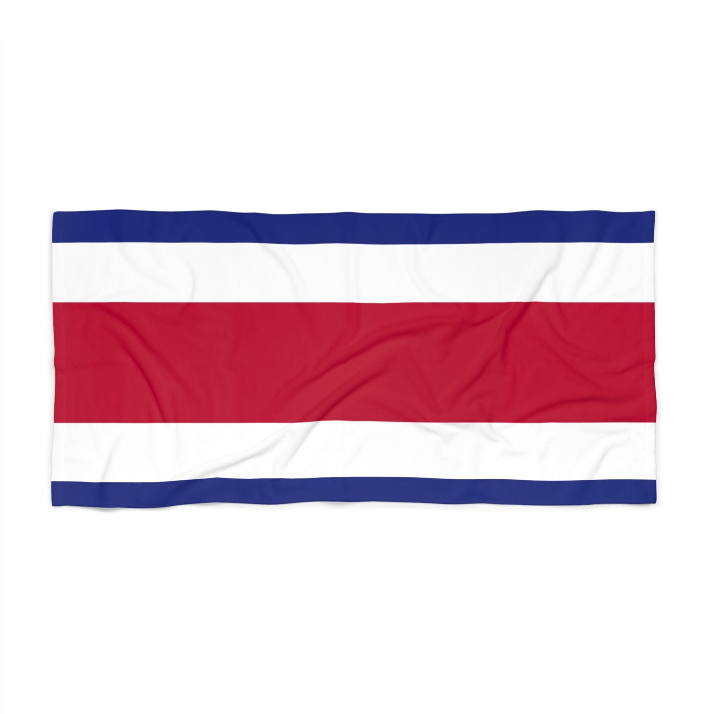 Costa Rica Flag Beach Towel | Quality & Long Lasting - 2 Sizes | Costa Rican Pride - seen on celebs