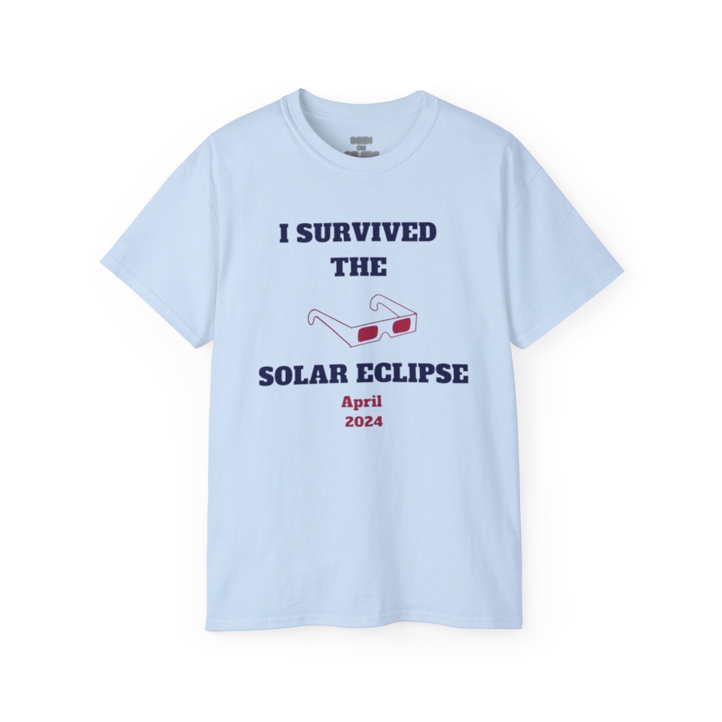 I SURVIVED THE SOLAR ECLIPSE 2024 T-shirt | 4 Colors | Heavy Cotton Quality - seen on celebs