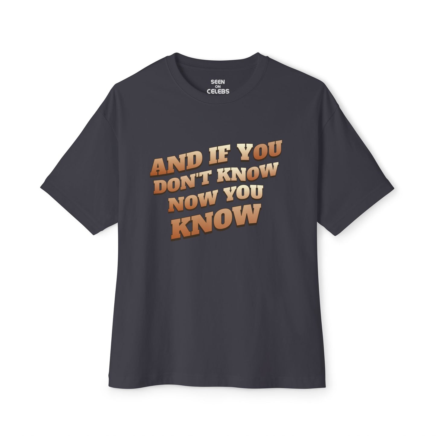 Biggie If You Don't Know Now You Know Notorious Lyric T-shirt | Hip Hop Rap Culture Tees | 3 Colors