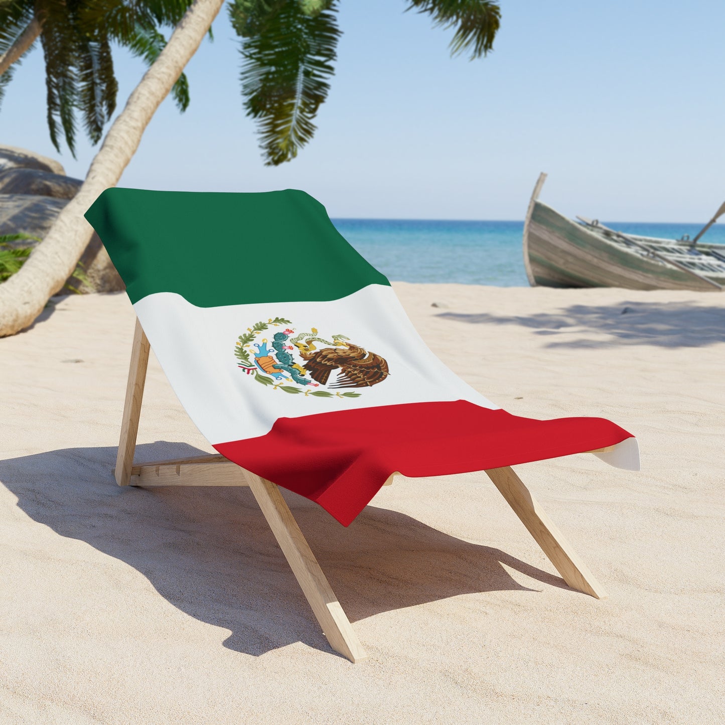 Mexico Flag Beach Towel | Quality & Long Lasting - 2 Sizes - seen on celebs