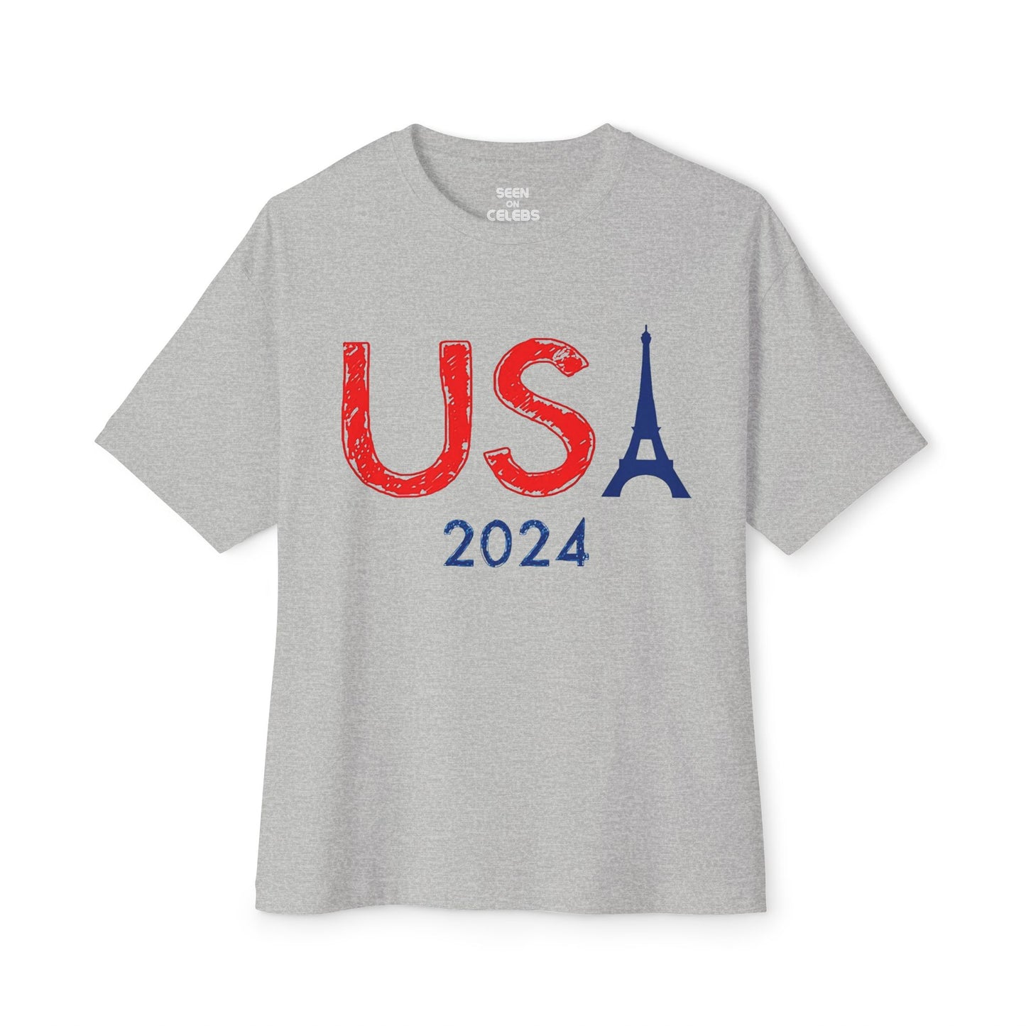 Team USA Paris 2024 Team T-shirt | Eiffel Tower France Champions | Gymnastics, Swimming, Athletics, etc | 3 Colors - Unisex