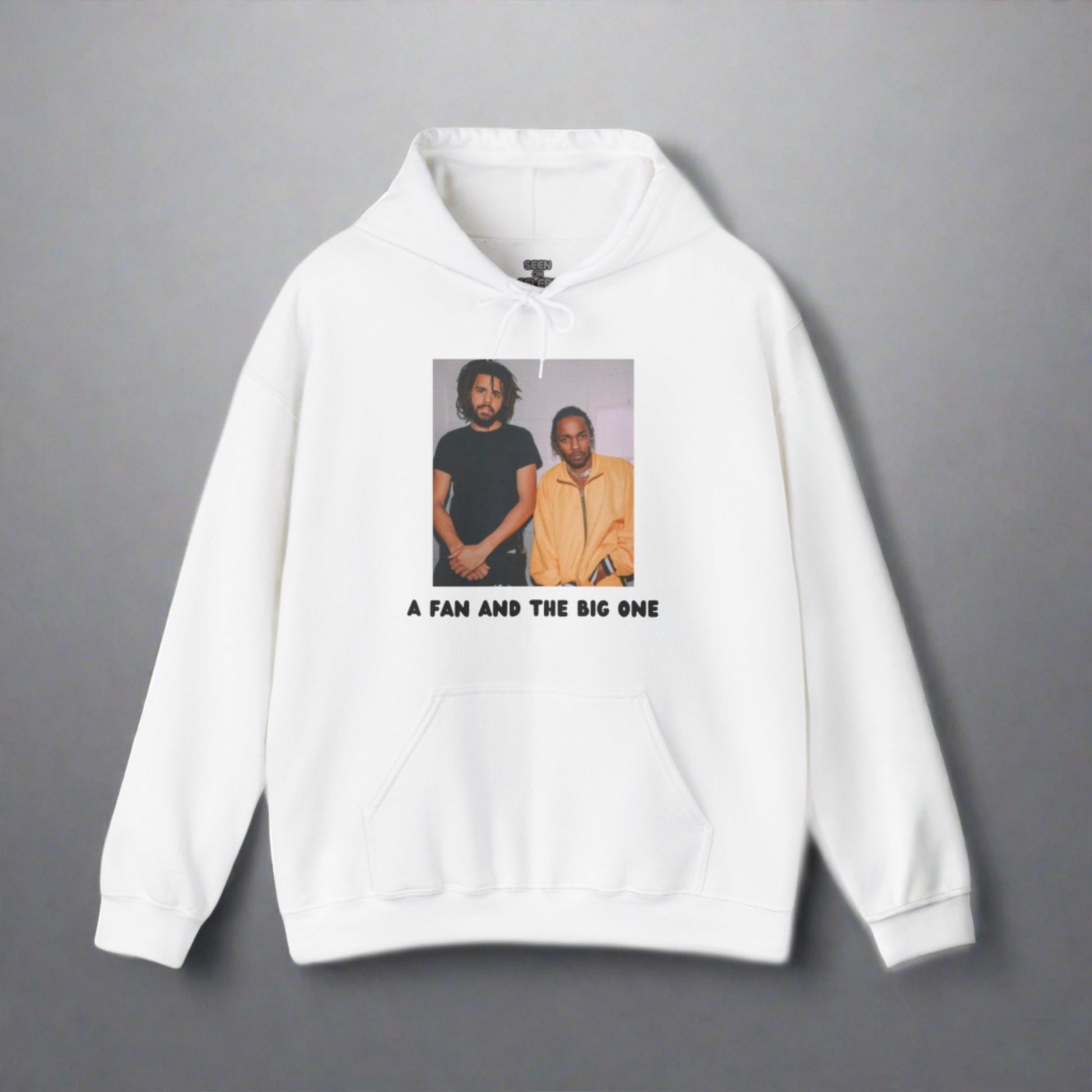 COLE & KENDRICK HOODIE | A FAN AND THE BIG "ONE" | 4 Colors | Heavy Cotton Quality - seen on celebs