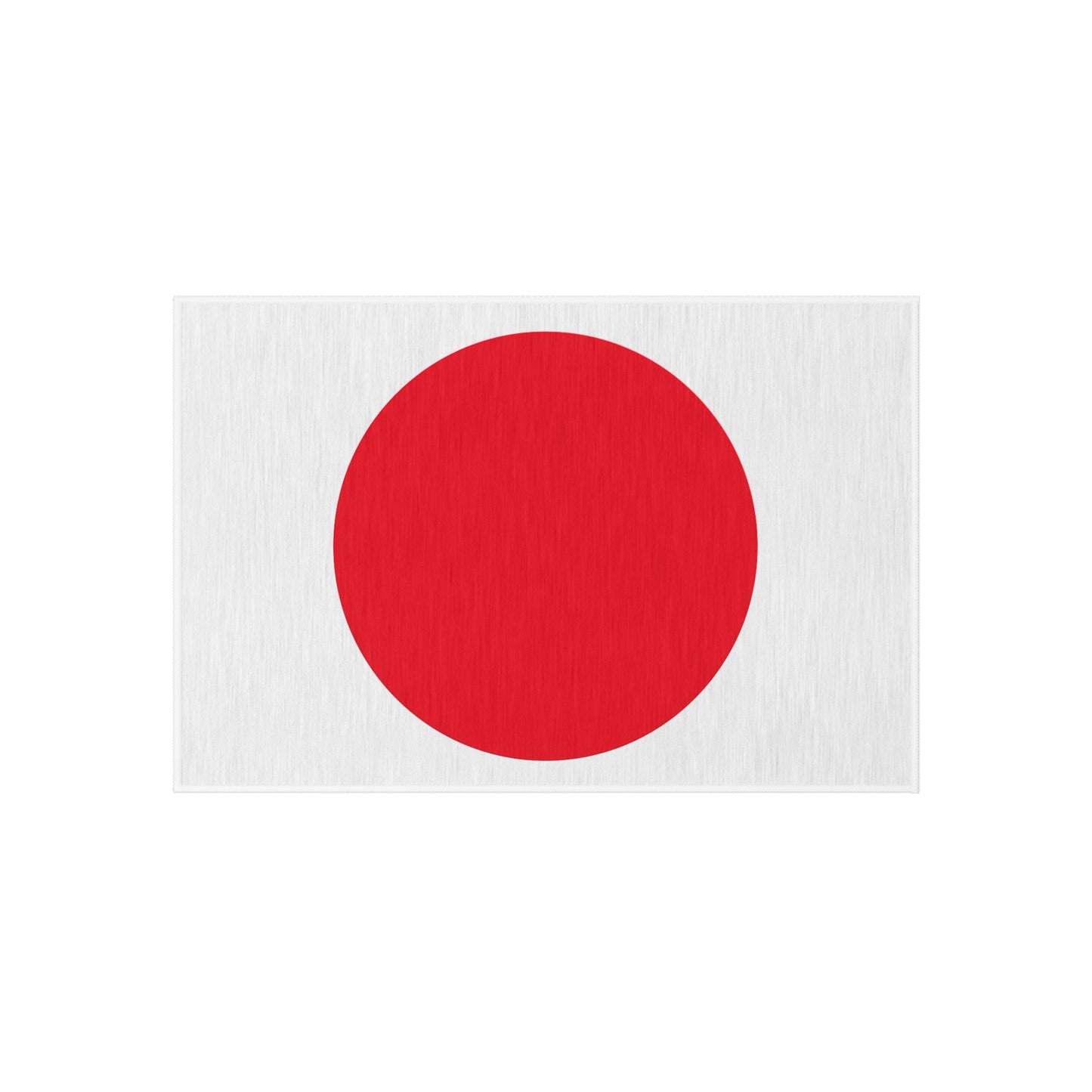 Flag Of Japan Outdoor Non-Slip Door Mat | Japanese | Tokyo | Osaka | Nagoya | 24"x36"