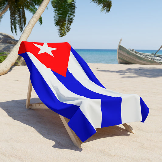 CUBA Flag Beach Towel | Quality & Long Lasting - 2 Sizes - seen on celebs