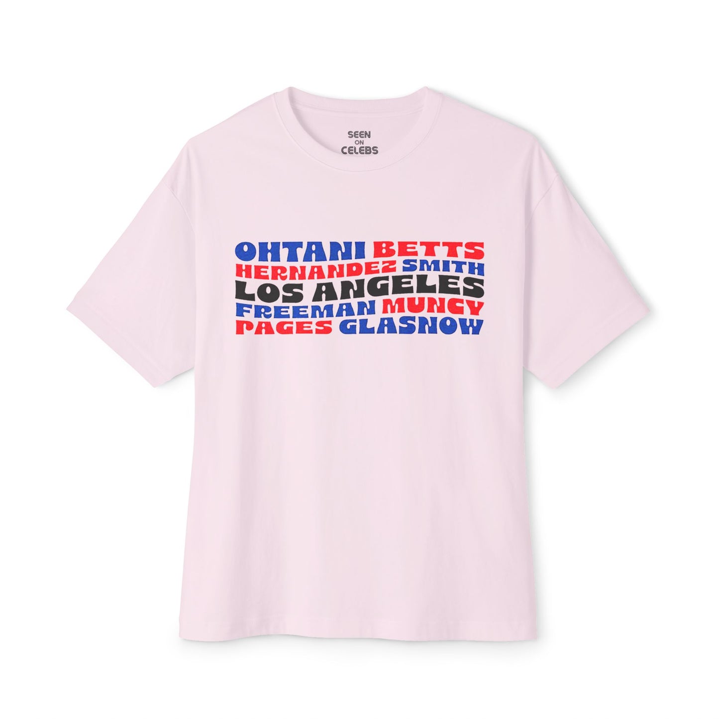 Los Angeles Players T-shirt | Ohtani, Betts, Glasnow, Muncy, Freeman World Series LA 2024 | 4 Colors