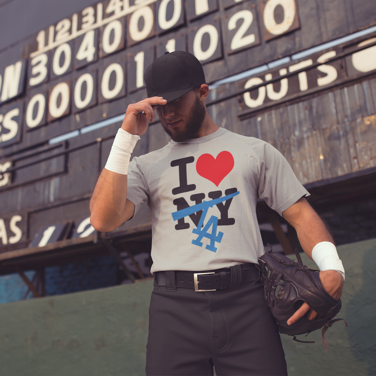 I Love LA, New York vs. Los Angeles T-shirt | World Series Edition 2024 Baseball | 4 Colors - Unisex