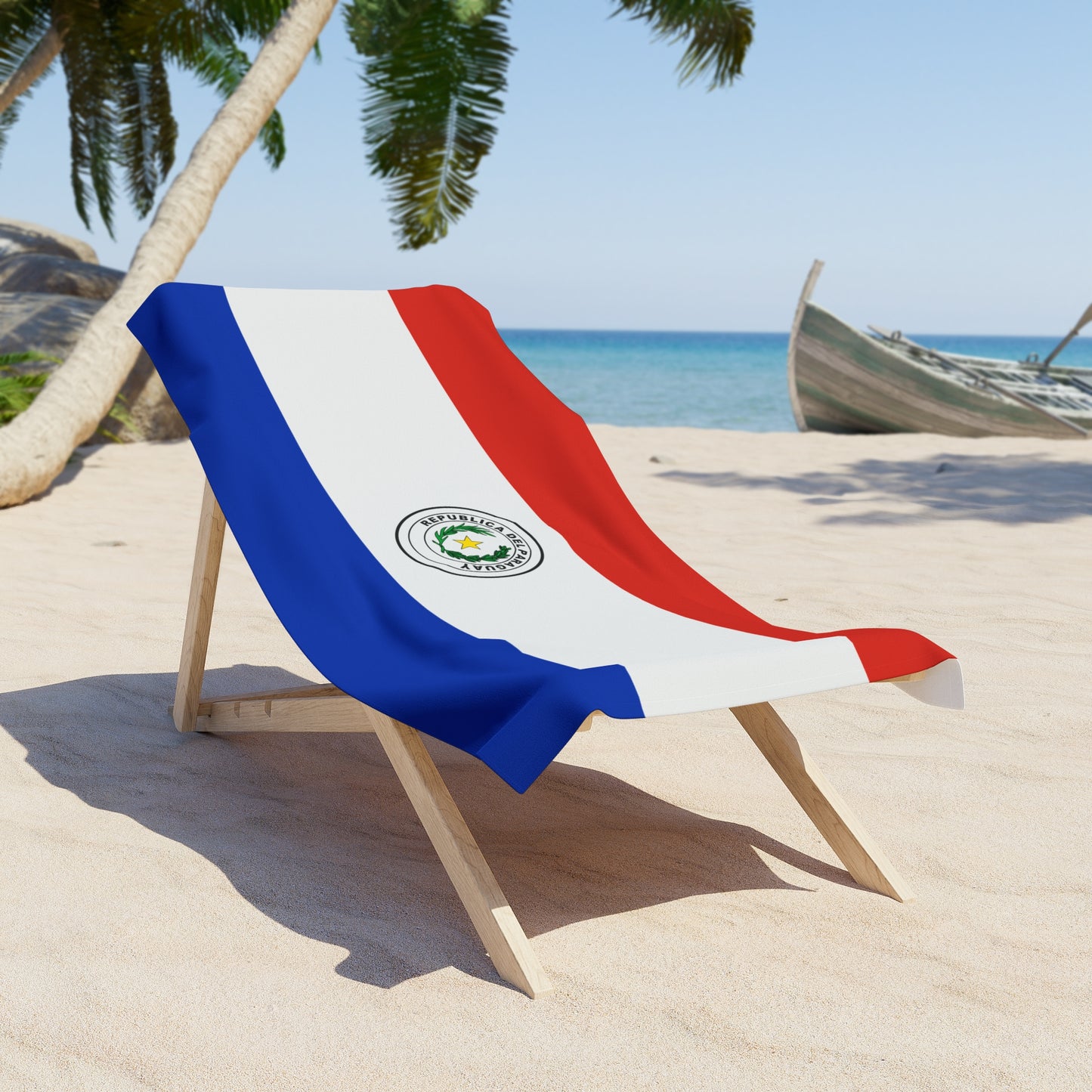 Paraguay Flag Beach Towel | Quality & Long Lasting - 2 Sizes | Paraguayan Pride - seen on celebs