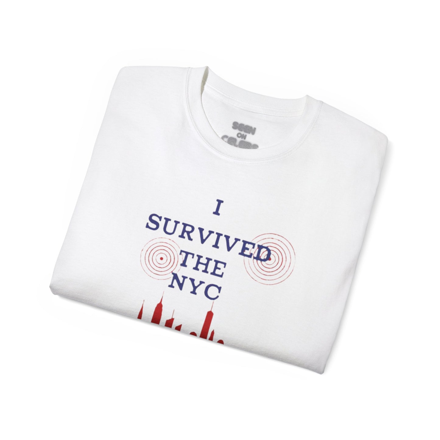 I SURVIVED THE NY EARTHQUAKE 2024 T-shirt (Version 2) | 4 Colors | Heavy Cotton Quality - seen on celebs