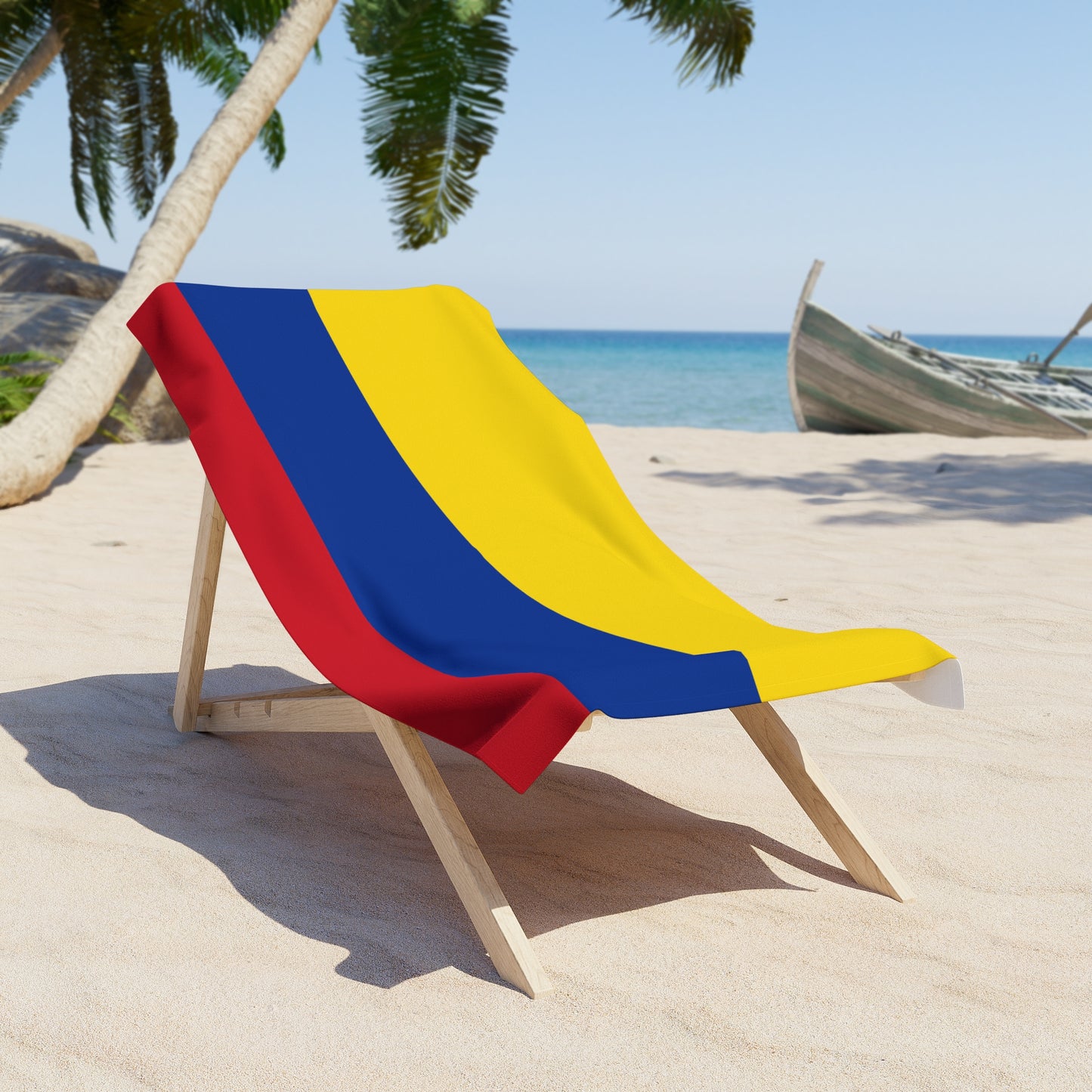 COLOMBIA Flag Beach Towel | Quality & Long Lasting - 2 Sizes - seen on celebs