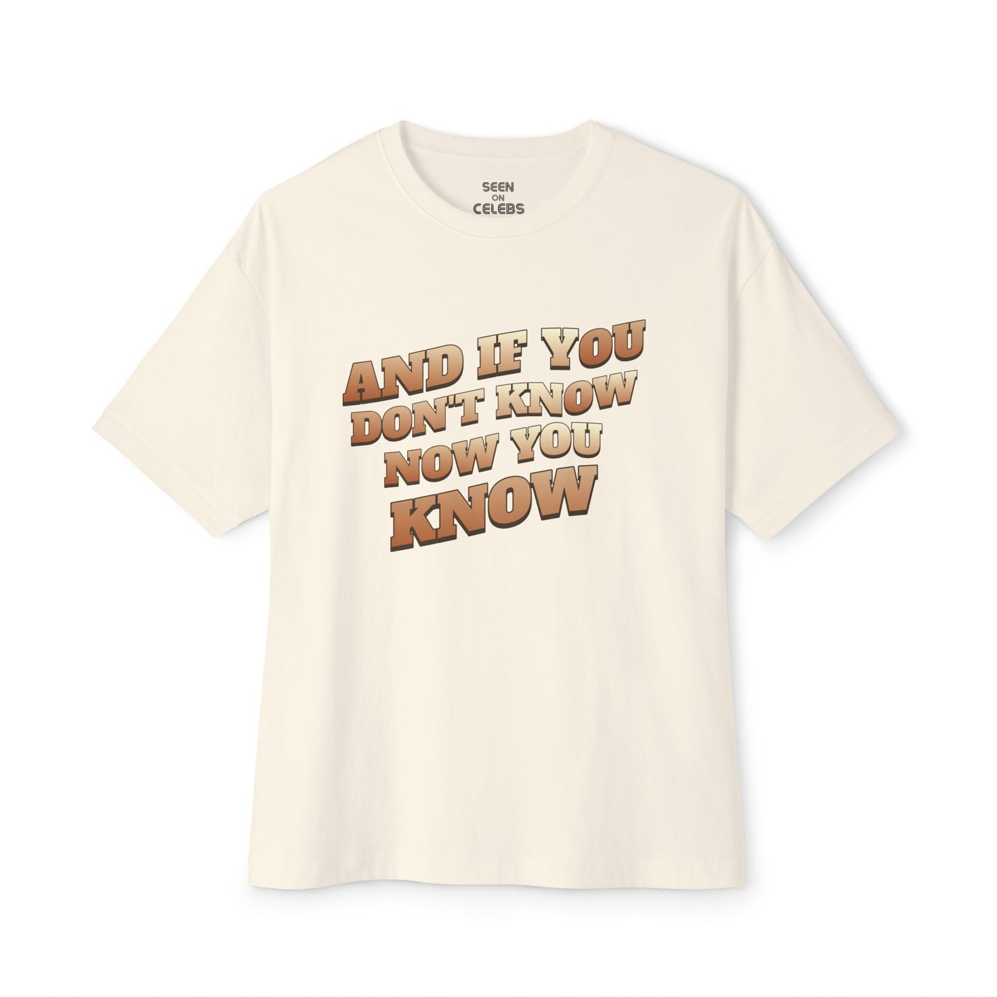 Biggie If You Don't Know Now You Know Notorious Lyric T-shirt | Hip Hop Rap Culture Tees | 3 Colors