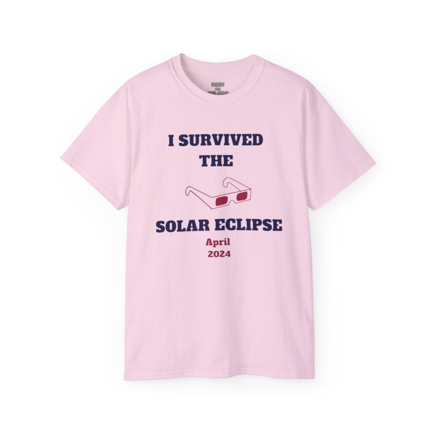 I SURVIVED THE SOLAR ECLIPSE 2024 T-shirt | 4 Colors | Heavy Cotton Quality - seen on celebs