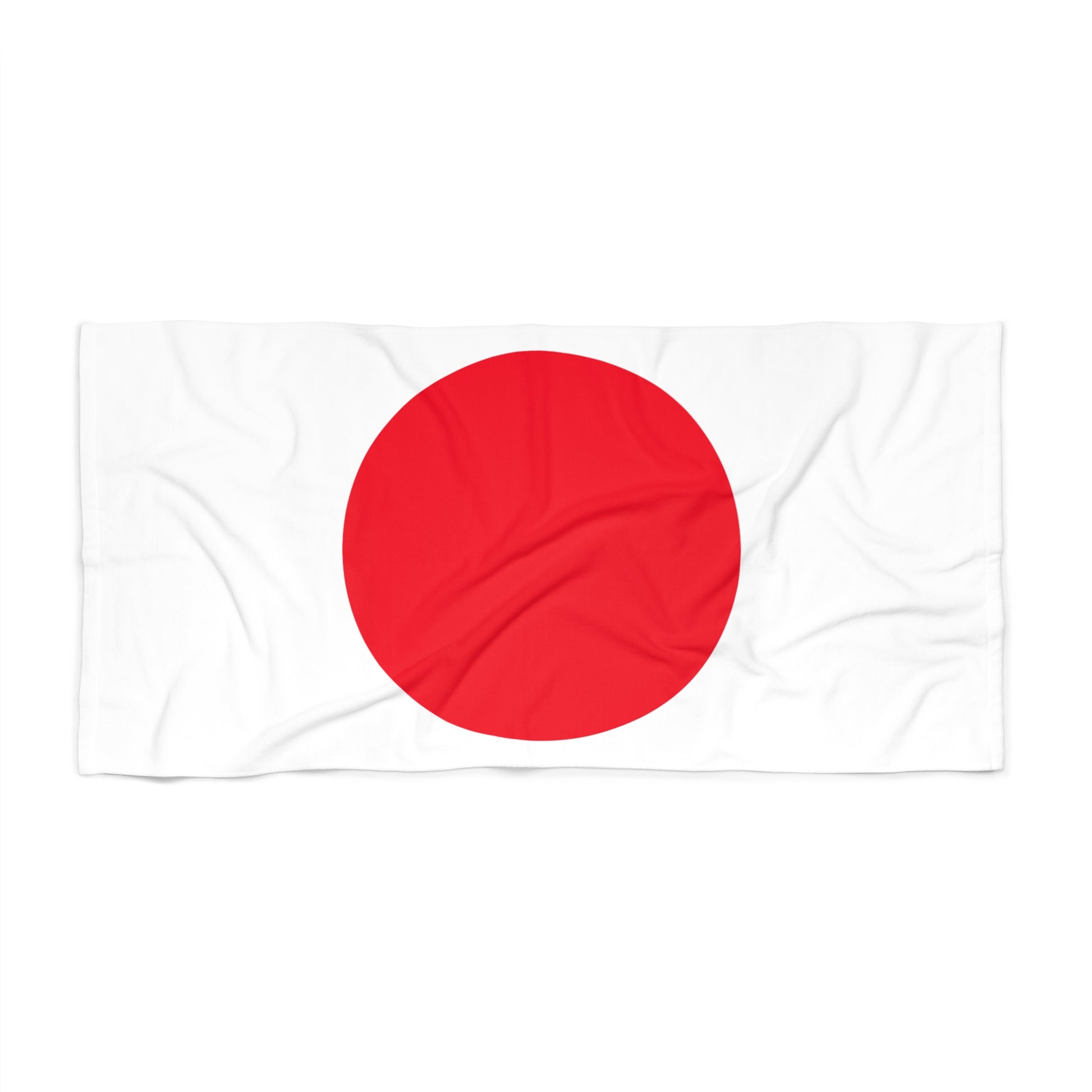 JAPAN Flag Beach Towel | Quality Long Lasting - Larger or Smaller | Japanese Pride | Gift for Japanese | Tokyo Yokohama Osaka Nagoya Kobe - seen on celebs