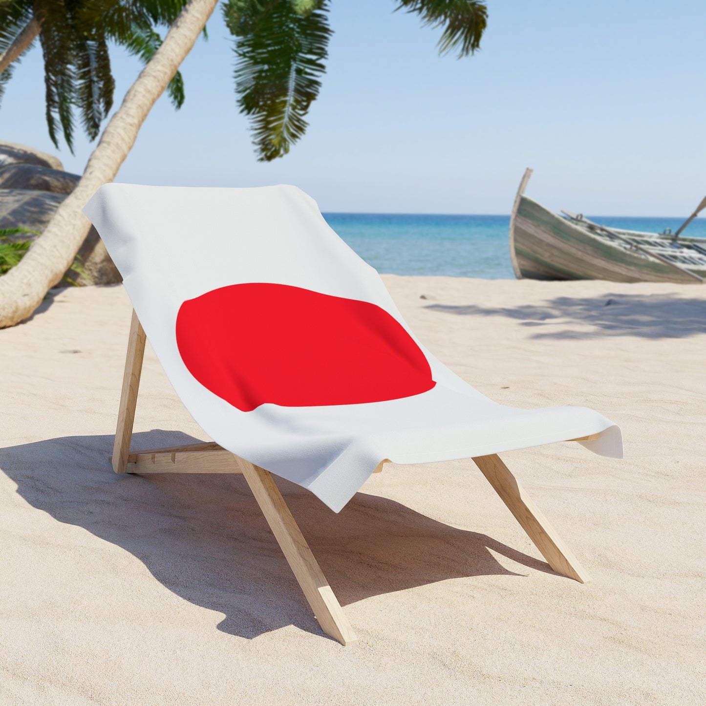 JAPAN Flag Beach Towel | Quality Long Lasting - Larger or Smaller | Japanese Pride | Gift for Japanese | Tokyo Yokohama Osaka Nagoya Kobe - seen on celebs