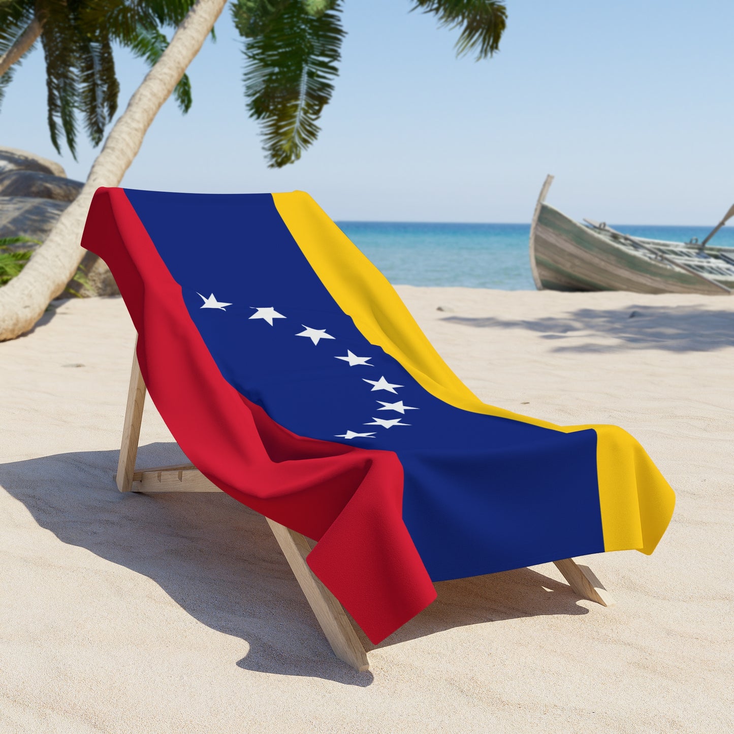 Venezuela Flag Beach Towel | Quality & Long Lasting - 2 Sizes | Venezuelan Pride - seen on celebs