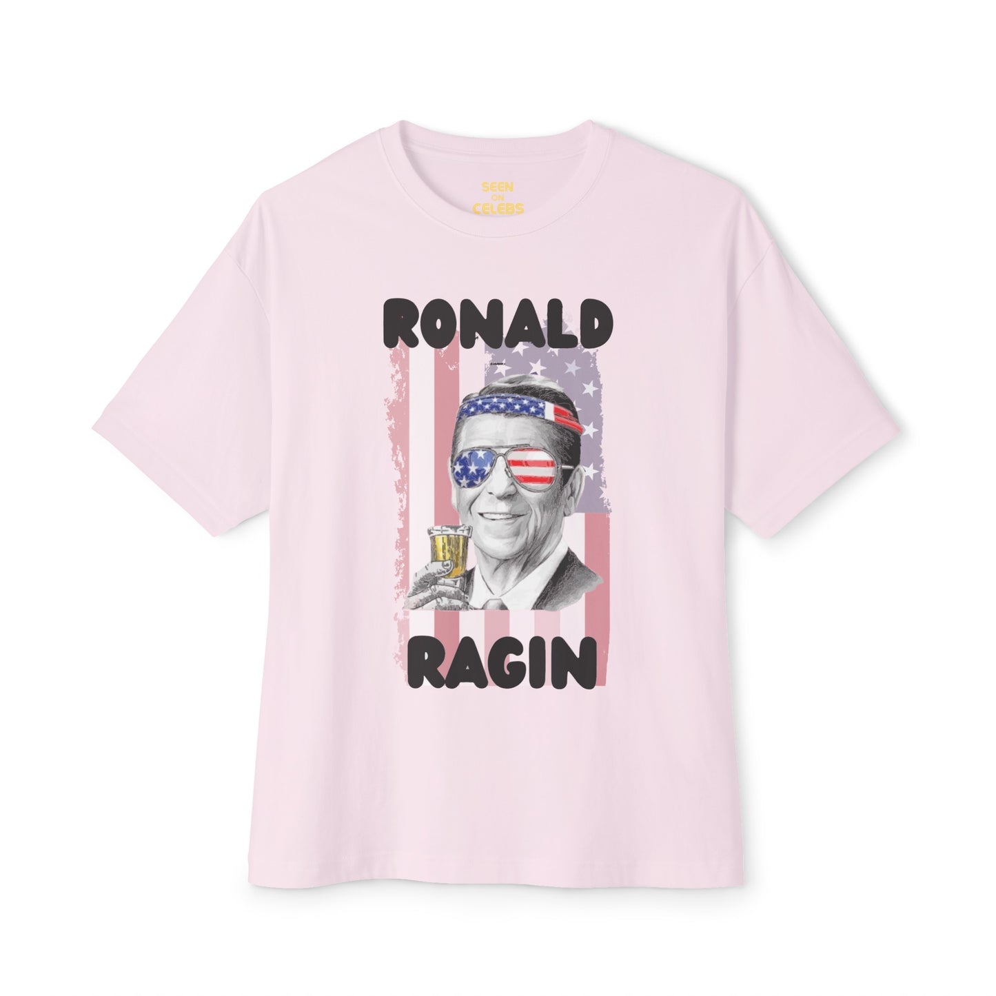 Ronald Ragin Reagan 4th of July T-Shirt l July 4th Independence Day Funny Viral Tee | 3 Colors - Unisex