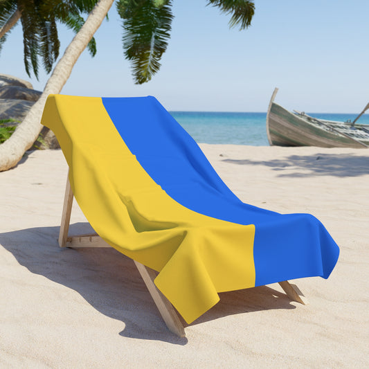 UKRAINE Flag Beach Towel | Quality & Long Lasting - 2 Sizes - seen on celebs