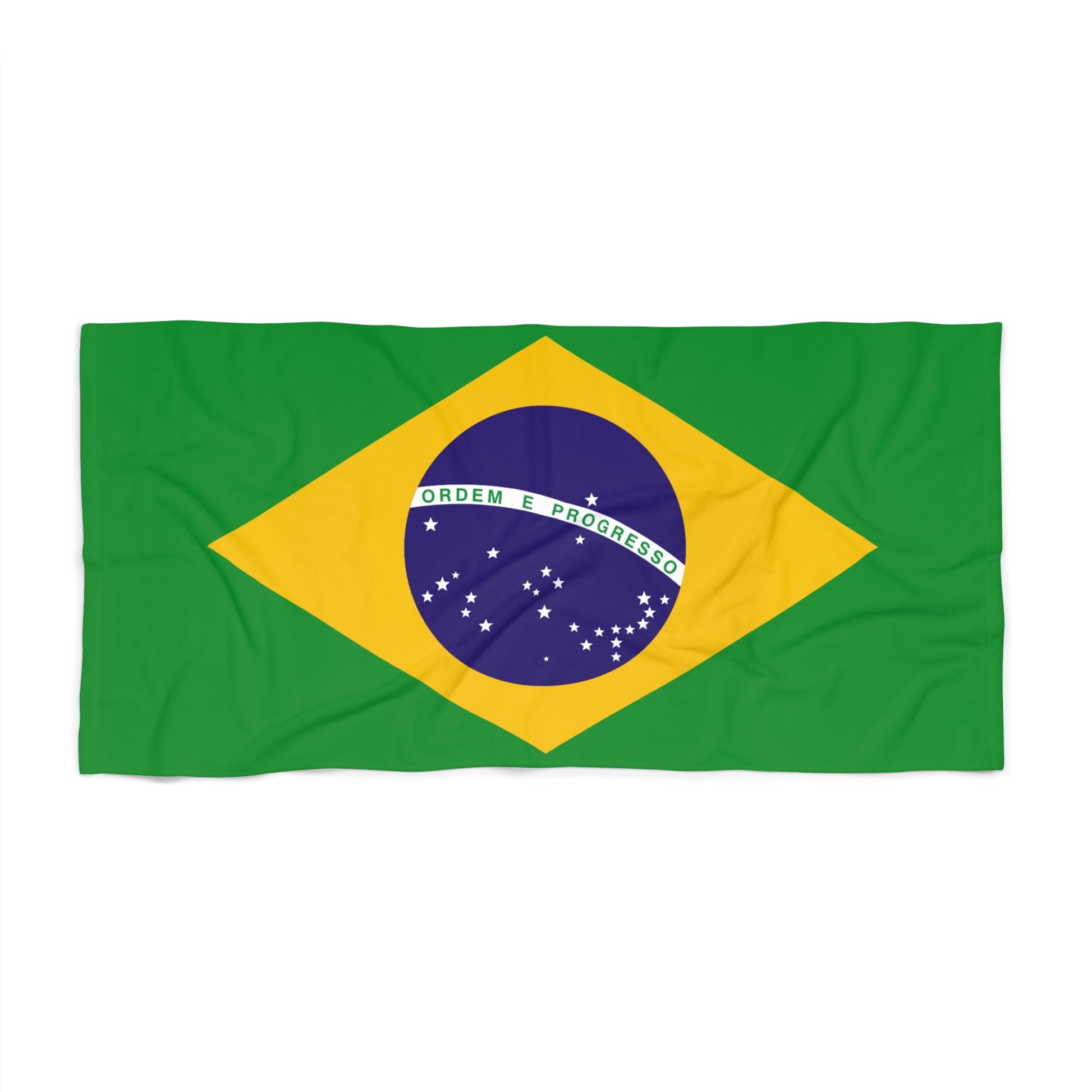 BRAZIL Flag Beach Towel | Quality & Long Lasting - 2 Sizes - seen on celebs