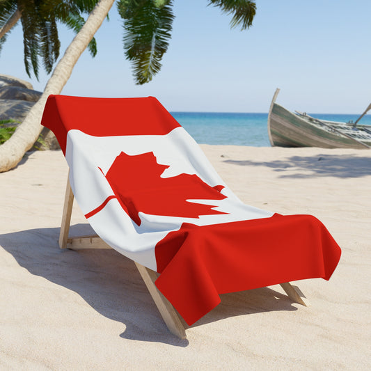 CANADA Flag Beach Towel | Quality & Long Lasting - 2 Sizes - seen on celebs