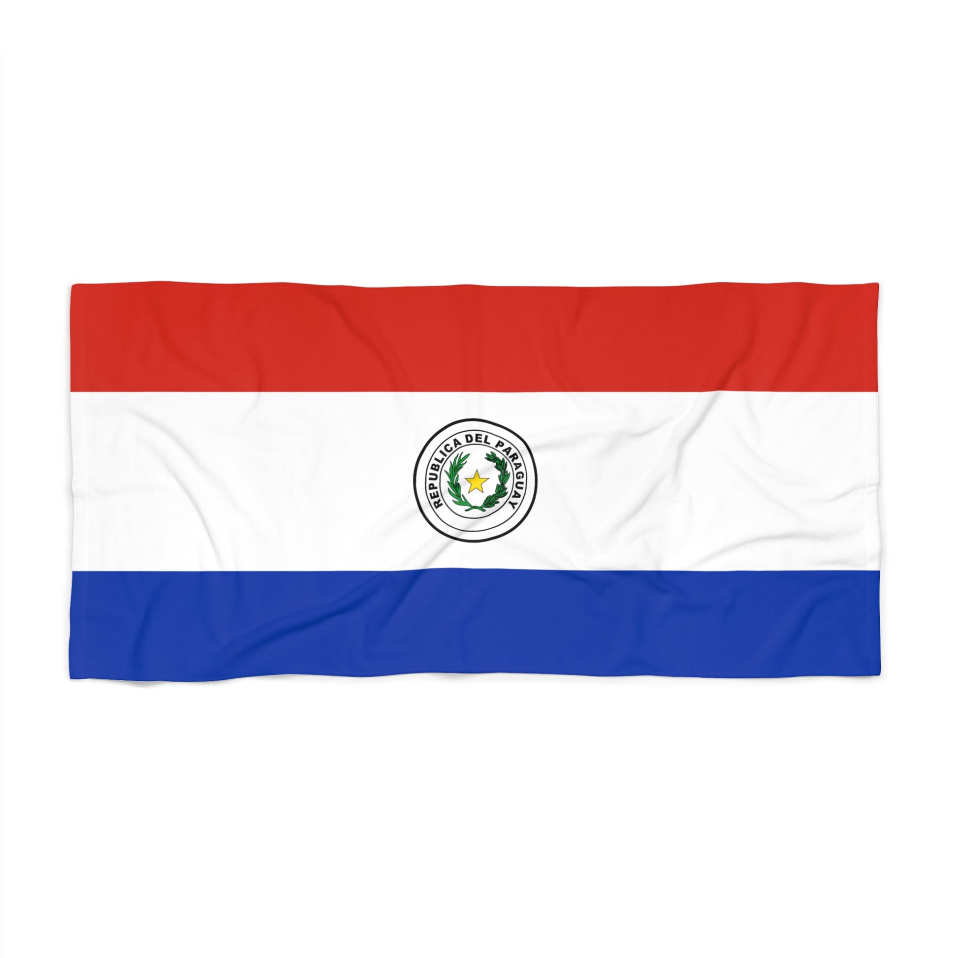 Paraguay Flag Beach Towel | Quality & Long Lasting - 2 Sizes | Paraguayan Pride - seen on celebs