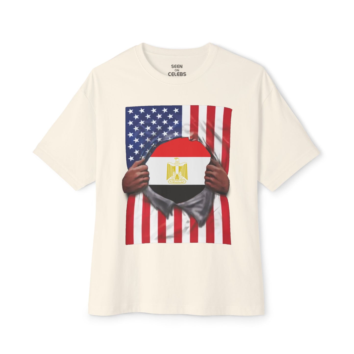 Egypt Flag + USA Flag Pride T-shirt | Egyptian + American Flag Rip 4th Of July | Viral Tees | Unisex - 3 Colors