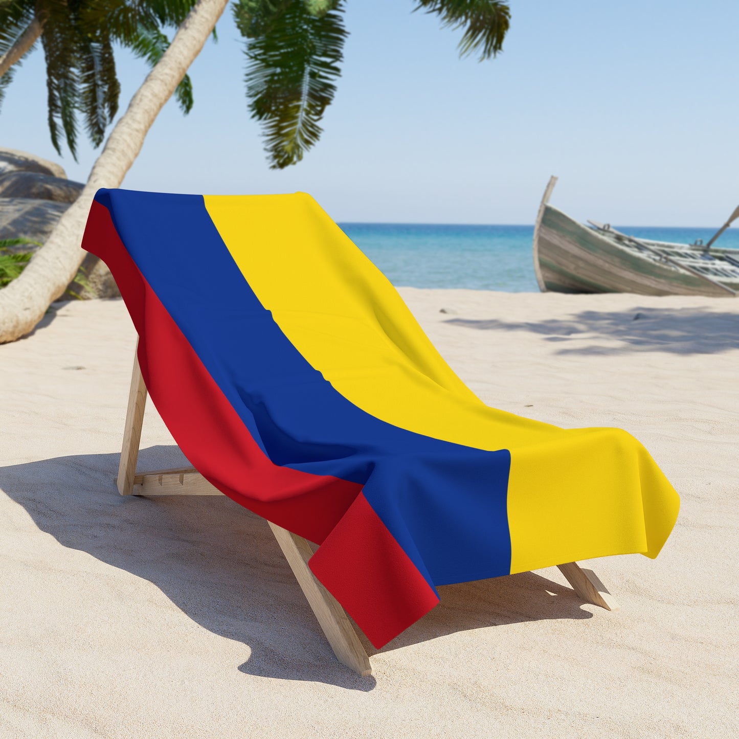 COLOMBIA Flag Beach Towel | Quality & Long Lasting - 2 Sizes - seen on celebs