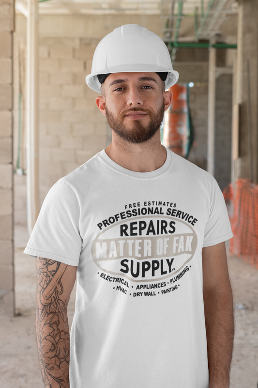 The Bear TV Show | Matter Of Fak Supply Professional Service Estimates Work T-shirt | TV/Movie 2024 Viral Tee | 2 Colors - Unisex