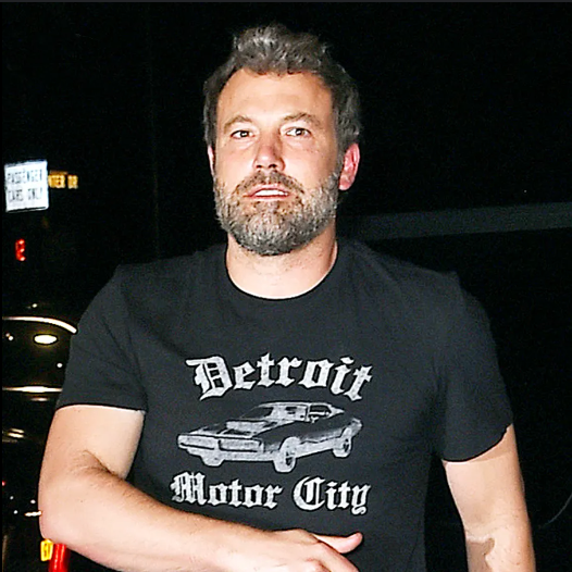 As Seen On Ben Affleck - Detroit Motor City Car T-shirt | 3 Colors - Unisex