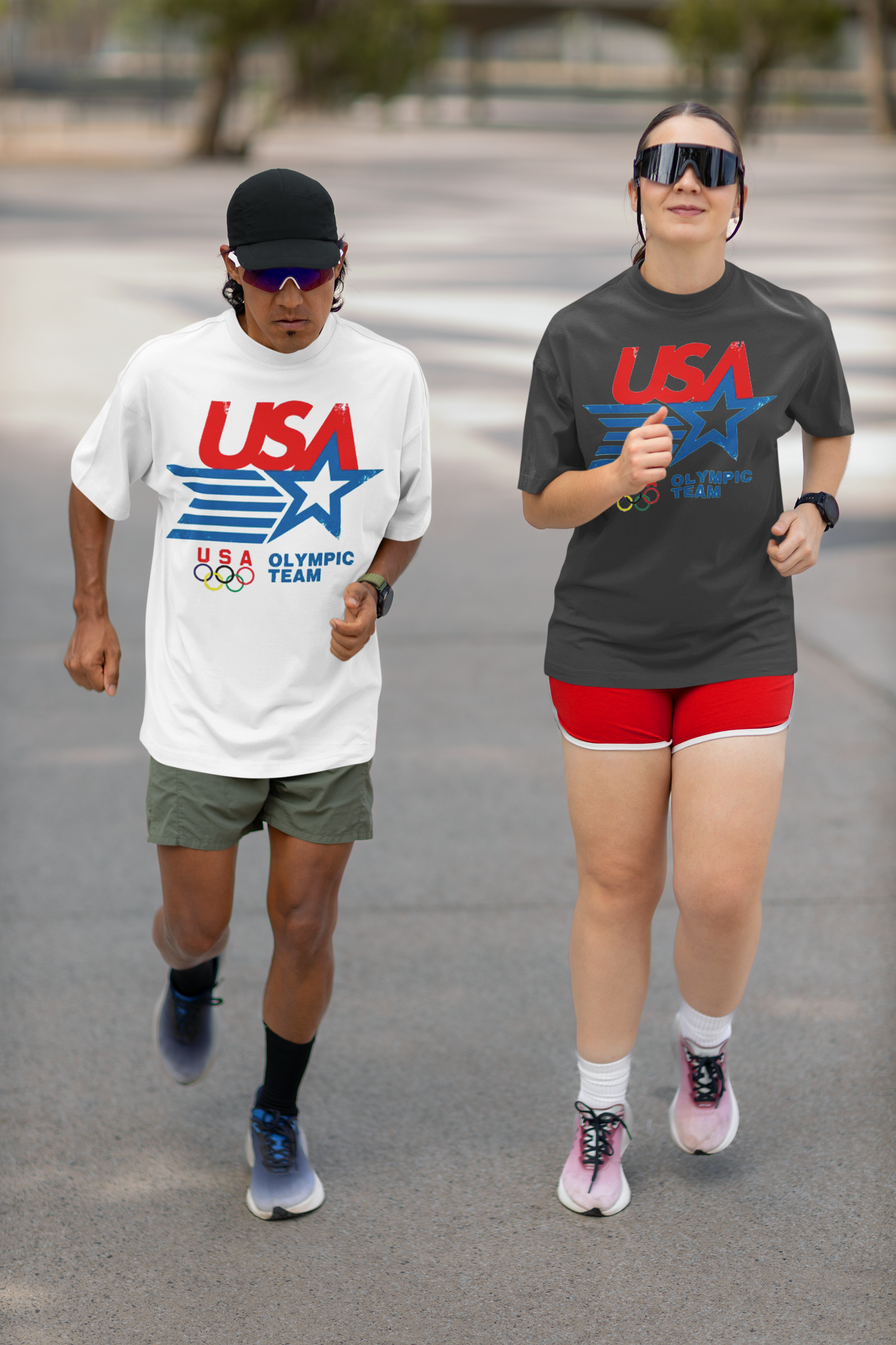 Team USA Team Retro T-shirt | Gold Medal Champions | Gymnastics, Swimming, Athletics, etc | 3 Colors - Unisex