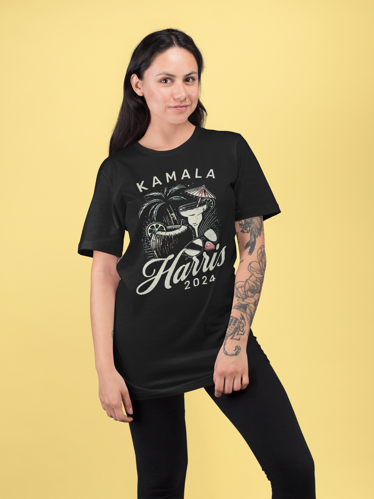 Kamala Harris 2024 T-shirt | You Think You Just Fell Out Of A Coconut Tree Design | Decision 2024 Viral Tee | 3 Colors - Unisex